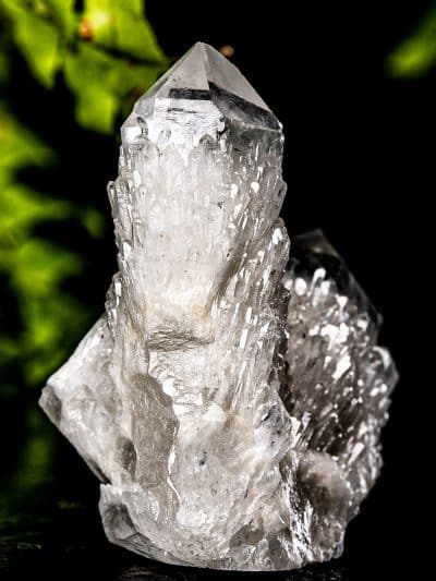 Madagascan Milky/Clear Cascading Quartz Self Standing Cluster