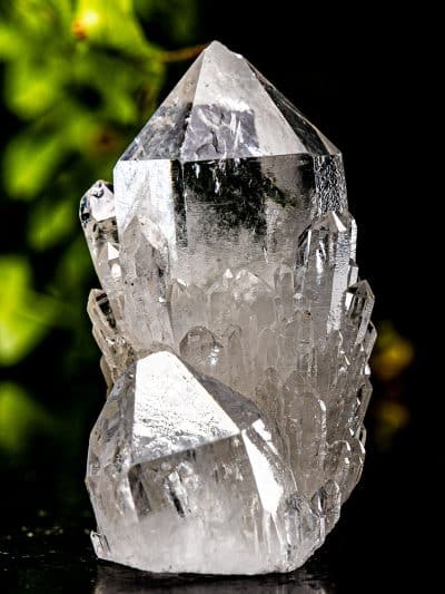Madagascan Milky/Clear Cascading Quartz Self Standing Cluster