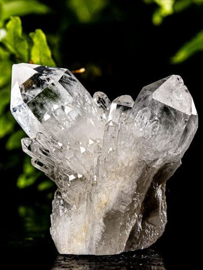 Madagascan Milky/Clear Cascading Quartz Self Standing Cluster