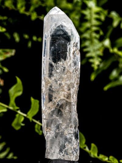 Blue Smoke Phantom Cookeite Included Tabular Quartz Crystal