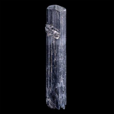 Terminated Blue Stibnite Crystal