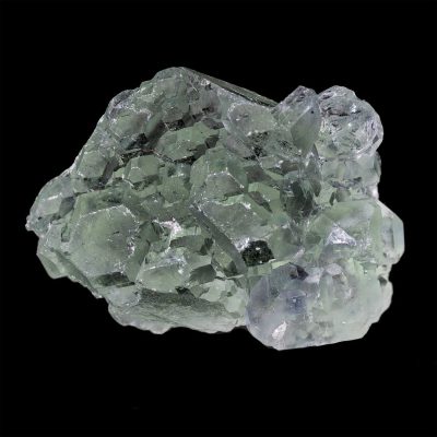 Optical Clear Green Fluorite Crystal With Elestial Form