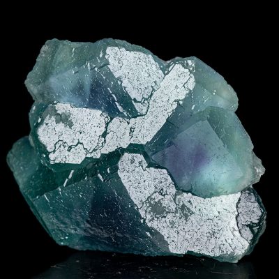 Etched Blue Green Fluorite Specimen