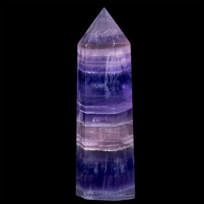 Polished Indigo Fluorite Point