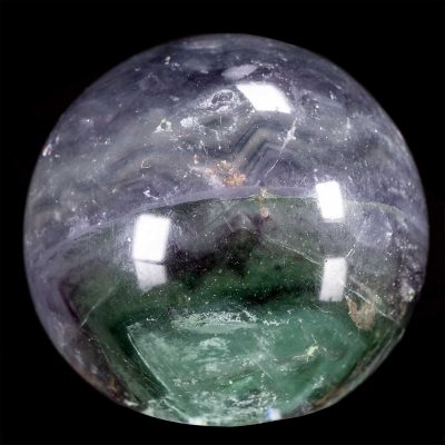 Polished Rainbow Fluorite Sphere