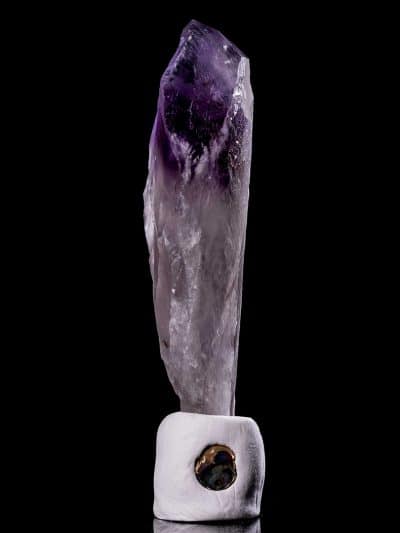 Natural Amethyst Phantom Quartz Crystal