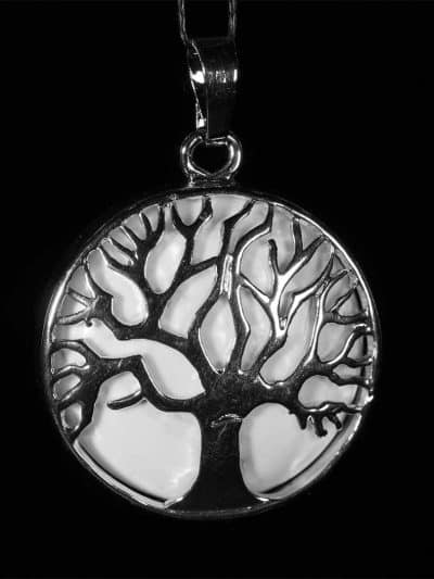 Howlite Tree Of Life Pendant