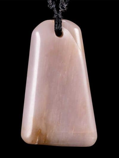 New Zealand Polished Rose Quartz Pendant