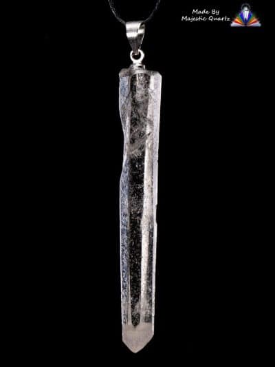 Mongolian Citrine Laser Phantom Quartz Pendant