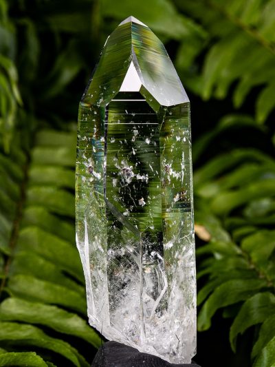 Colombian Past Time-Link Silver Light Lemurian Seed Quartz Crystal