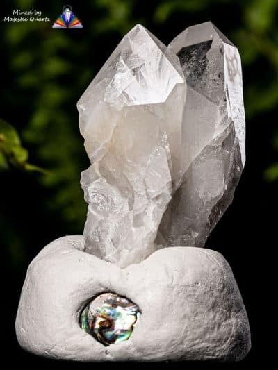 Majestic Quartz Self Mined Arkansas Twin Quartz Crystal