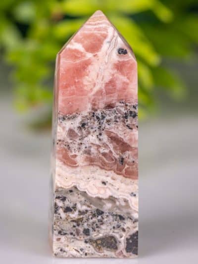 Polished Rhodochrosite Tower