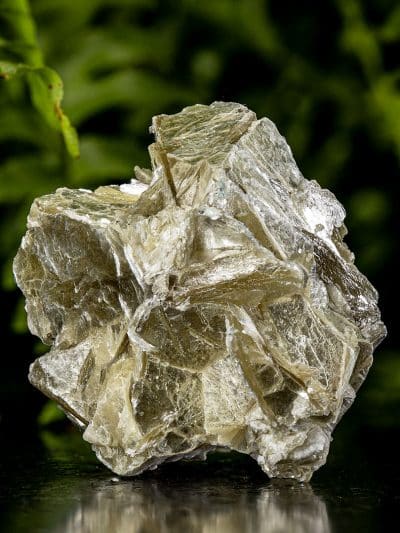 Gold Muscovite Mica Cluster