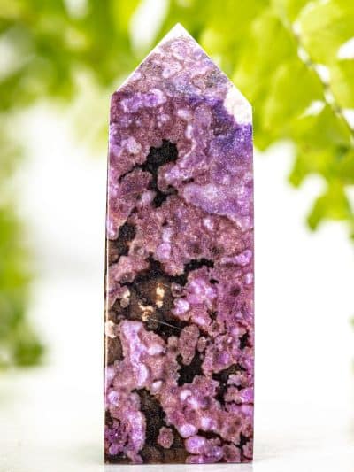 High Grade Sugilite Polished Point