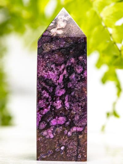 High Grade Sugilite Polished Point