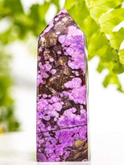 High Grade Sugilite Polished Point