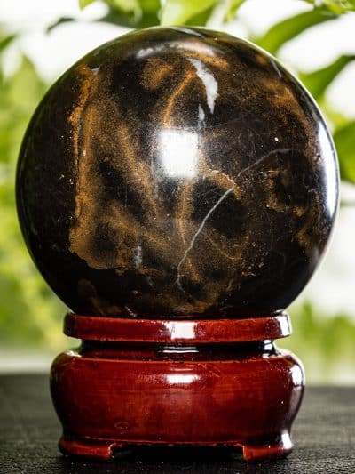 Picasso Jasper Sphere With Stand