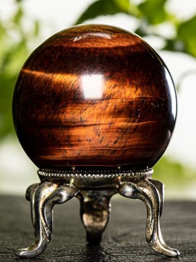 Red Tiger Eye Sphere