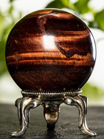 Red Tiger Eye Sphere