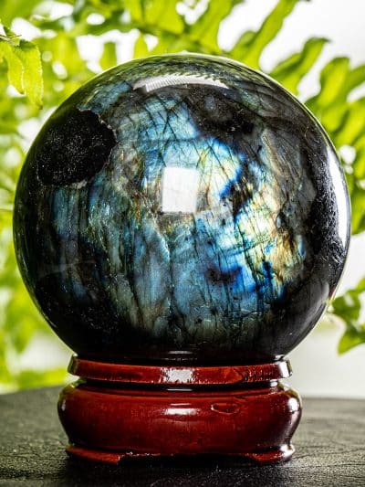 Polished Labradorite Sphere