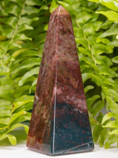 Polished Bloodstone Obelisk/Tower