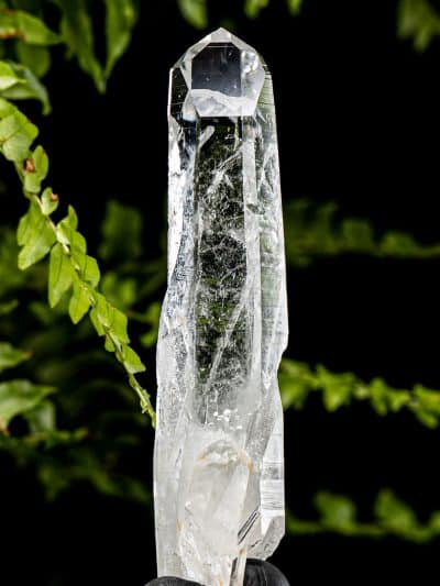 Colombian Laser Channel Silver Light Lemurian Seed Devic Temple Quartz Crystal