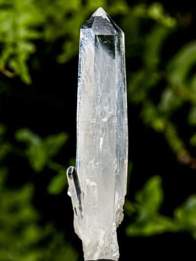 Colombian 'Blue Smoke' Phantom Cookeite Included Laser Quartz Crystal