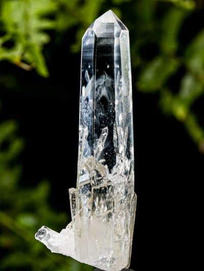 Colombian 'Blue Smoke' Phantom Cookeite Included Laser Quartz Crystal
