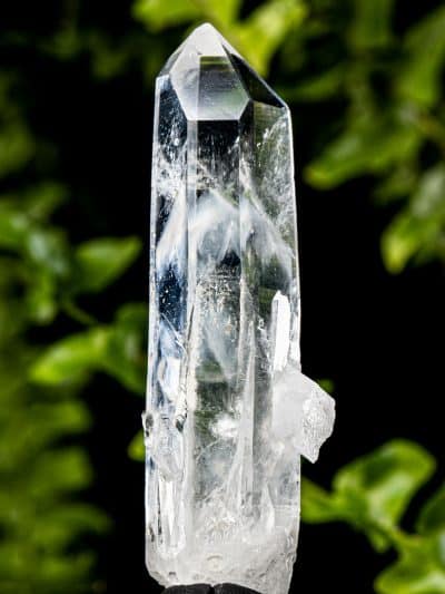 Colombian 'Blue Smoke' Phantom Cookeite Included Laser Quartz Crystal