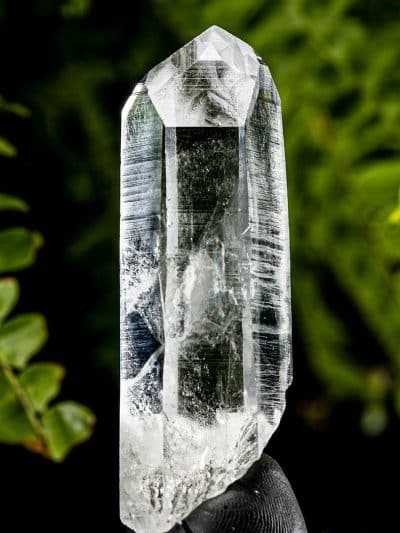 Colombian Dow Record Keeper Silver Light Lemurian Seed Quartz Crystal