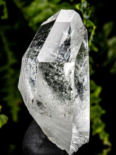 Colombian Record Keeper Self-Healed Silver Light Lemurian Seed Quartz Crystal
