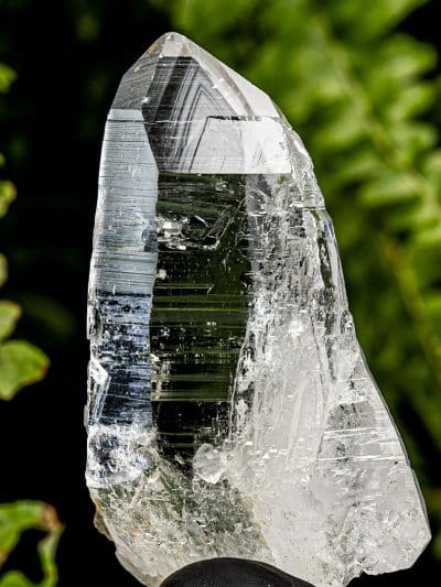 Colombian Record Keeper Silver Light Lemurian Seed Quartz Crystal