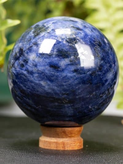 Ultra Grade Polished Sodalite Sphere