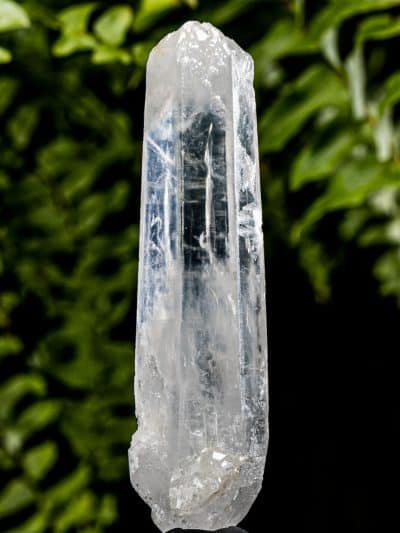 Double Terminated Cathedral Crown Blue Smoke Quartz Crystal
