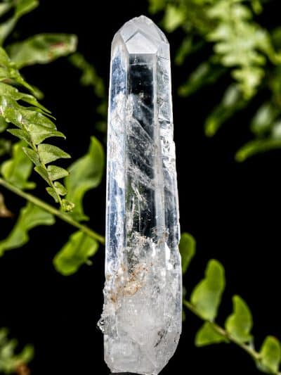 Double Terminated Cathedral Crown Blue Smoke Quartz Crystal